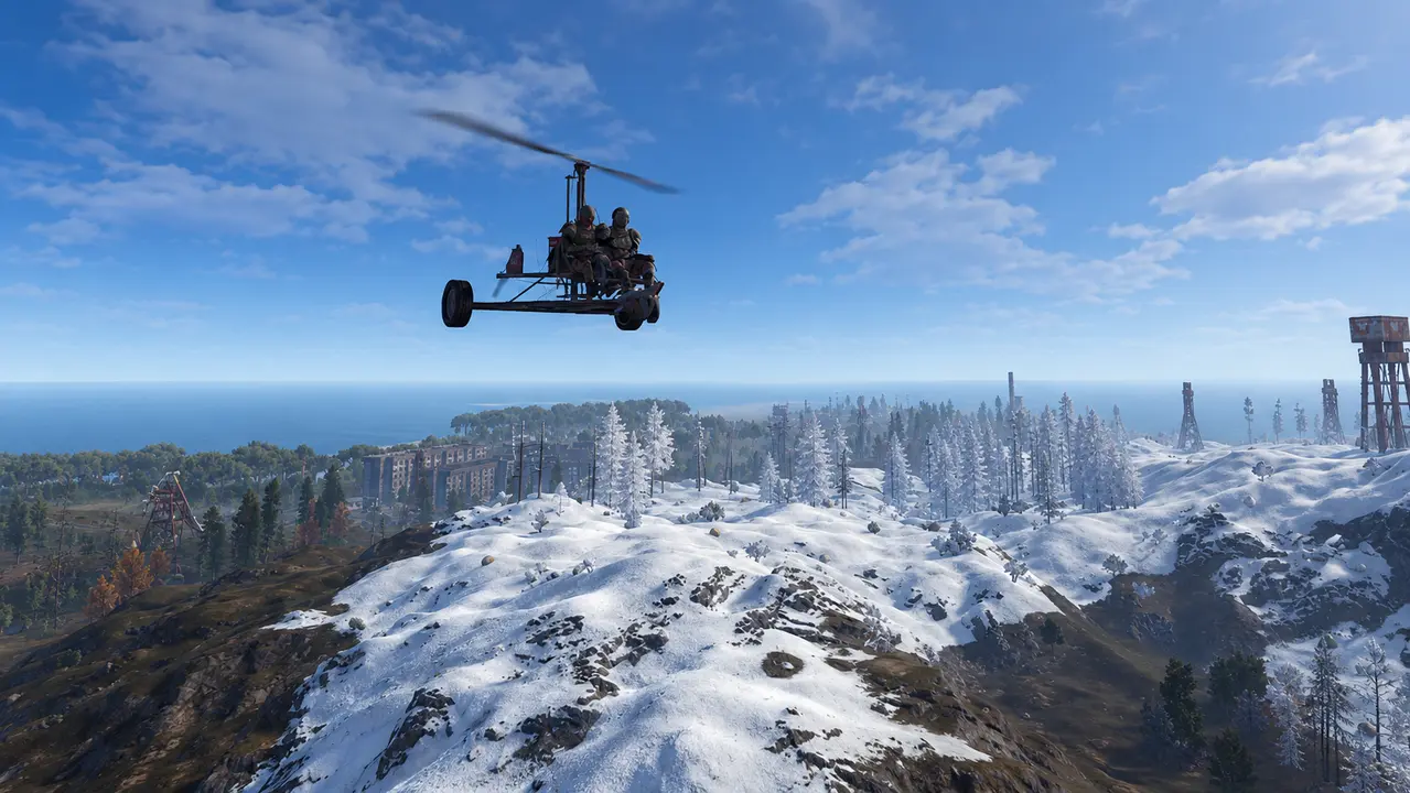Real NPCs minicopter hlídka